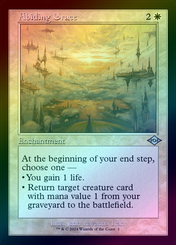 Abiding Grace - Retro Frame (Foil) (H2R)