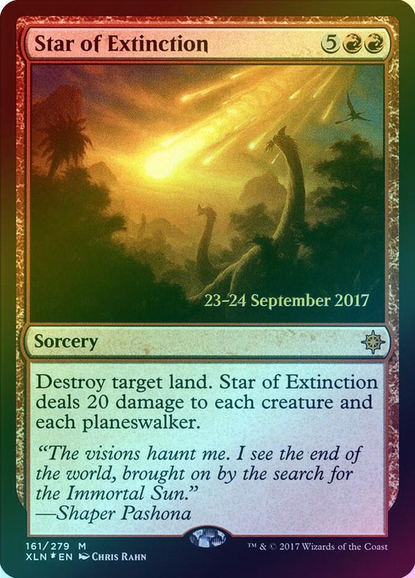 Star of Extinction - Prerelease Promo (Foil) (PXLN)