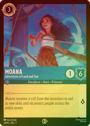 Moana (Adventurer of Land and Sea) - 26 - Promo (Foil)