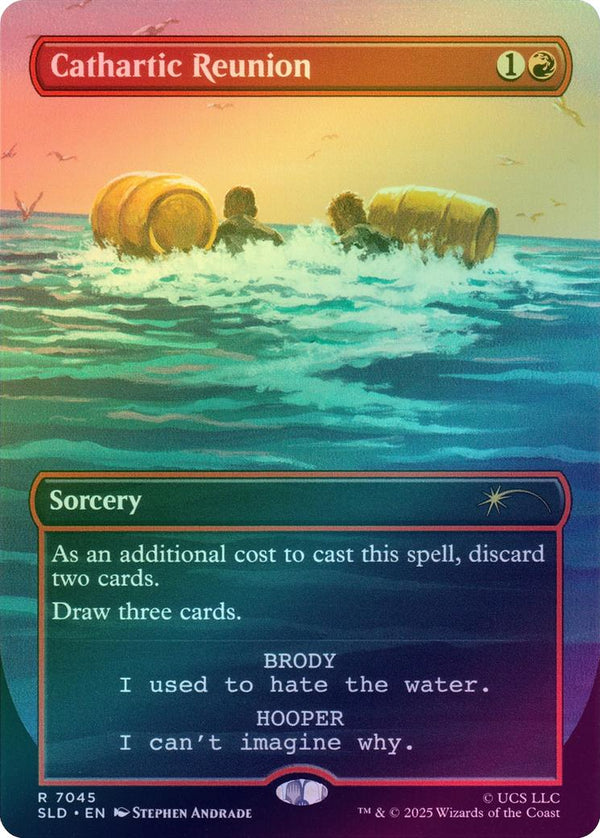 Cathartic Reunion - JAWS Bonus Card (Rainbow Foil) (SLD)