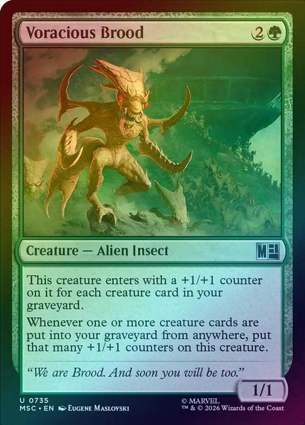 Voracious Brood (Foil) (MSC)