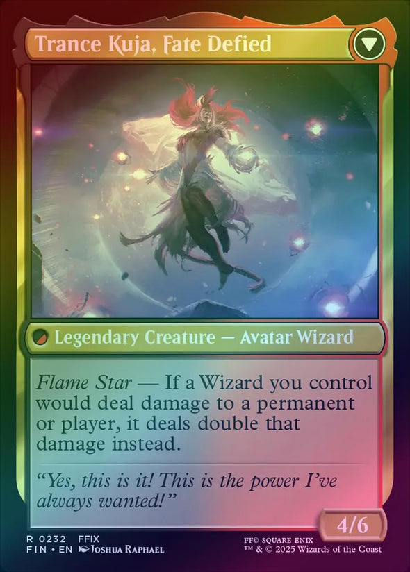 Kuja, Genome Sorcerer // Trance Kuja, Fate Defied (Foil) (FIN)