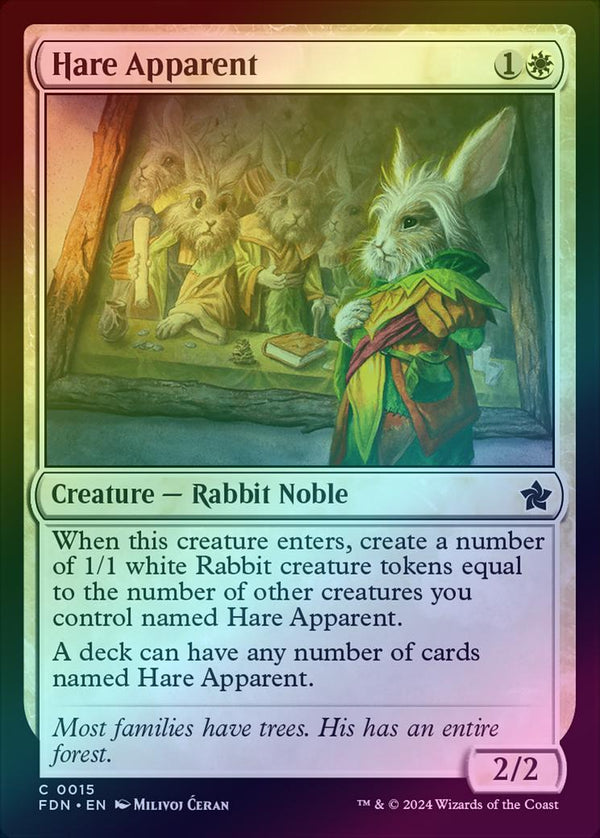 Hare Apparent (Foil) (FDN)