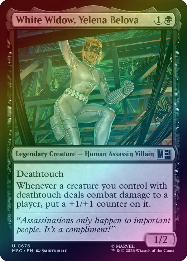 White Widow, Yelena Belova (Foil) (MSC)