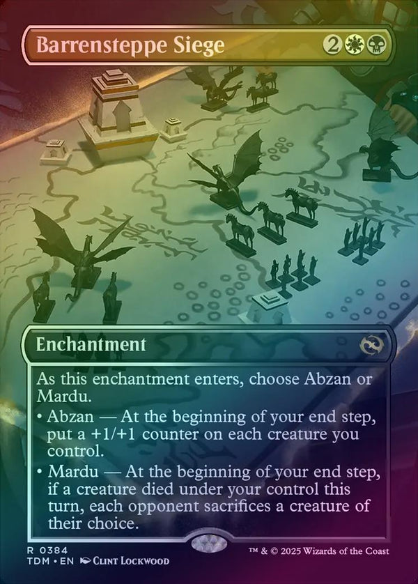 Barrensteppe Siege - Borderless (Foil) (TDM)