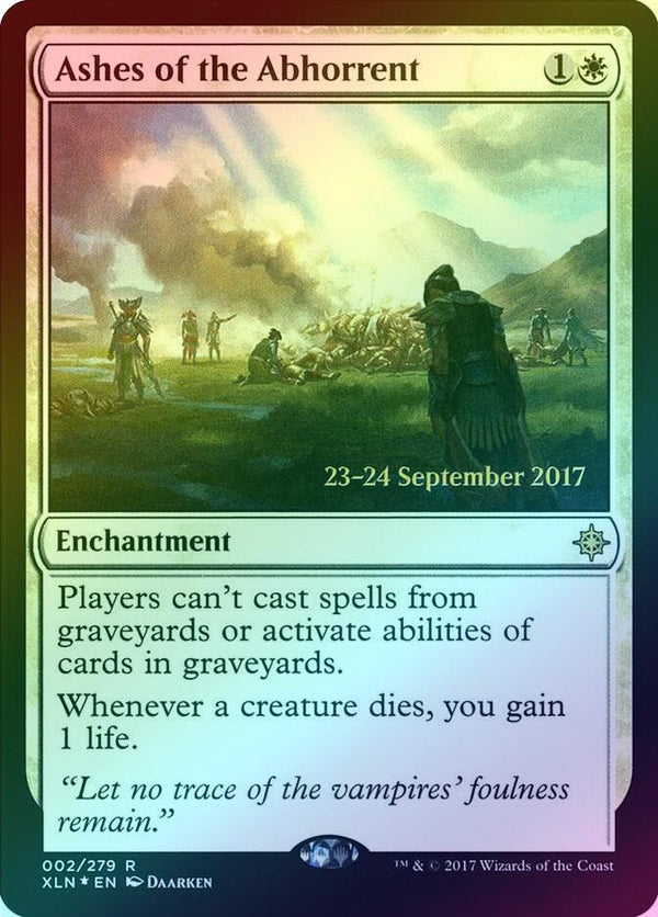Ashes of the Abhorrent - Prerelease Promo (Foil) (PXLN)