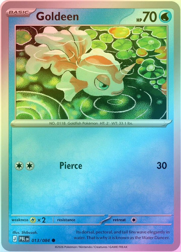 Goldeen - 013/084 - Common - Reverse Holo
