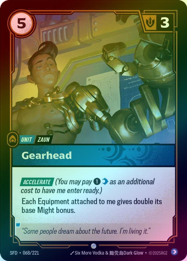 Gearhead - 068/221 - Common (Foil)