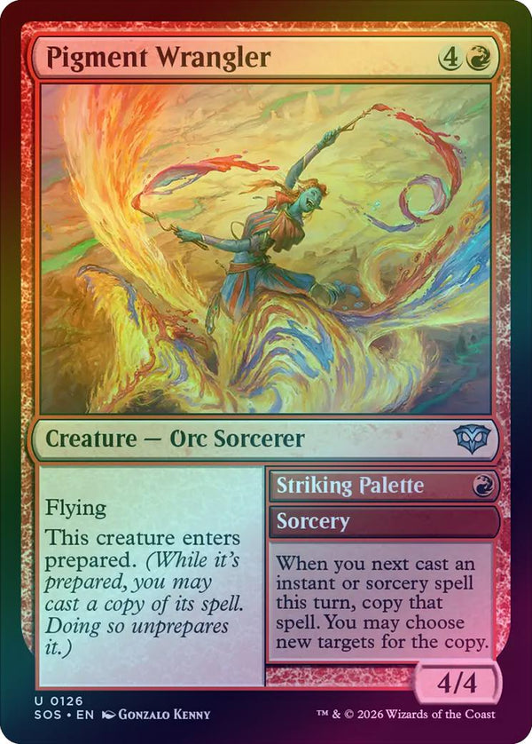 Pigment Wrangler // Striking Palette (Foil) (SOS)