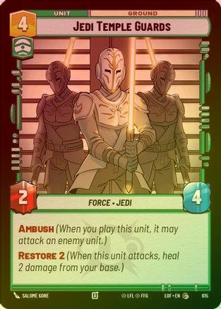 Jedi Temple Guards - 615 - Common (Foil)