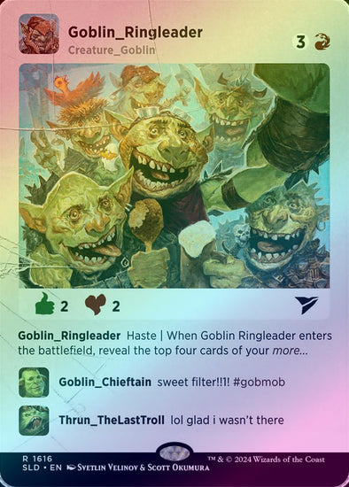 Goblin Ringleader - Goblingram (Foil) (SLD)