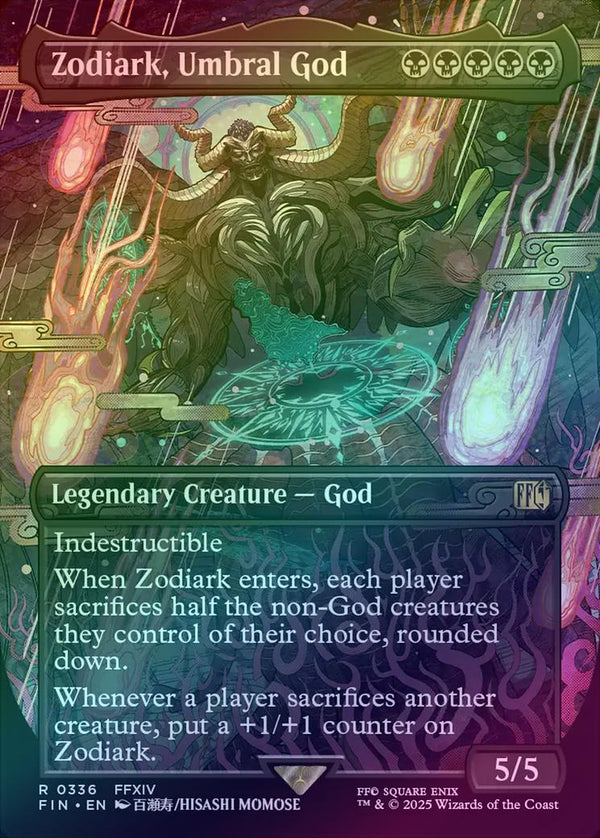 Zodiark, Umbral God - Borderless (Foil) (FIN)