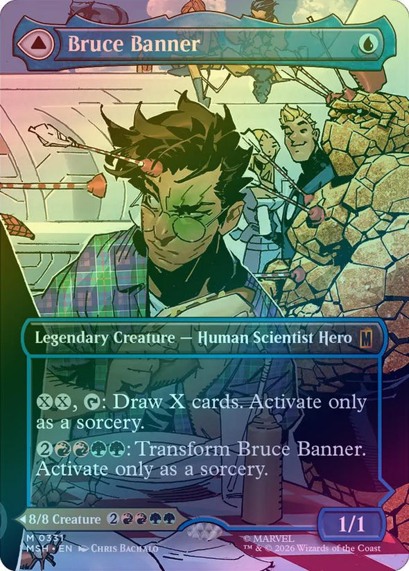 Bruce Banner // The Incredible Hulk - Borderless Scene (Foil) (MSH) (Pre-Order)