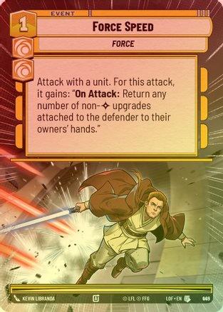 Force Speed (Hyperspace) - 945 - Uncommon (Foil)
