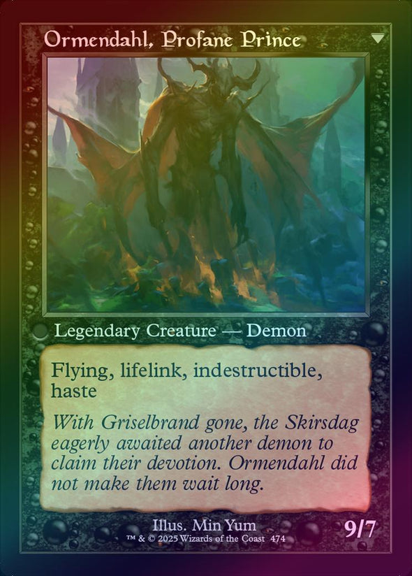 Westvale Abbey // Ormendahl, Profane Prince - Retro Frame (Foil) (INR)