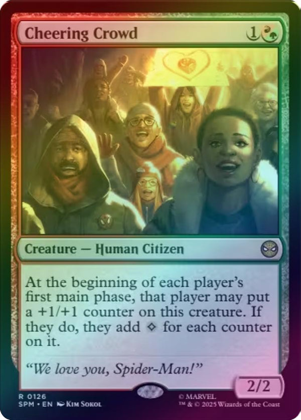 Cheering Crowd (Foil) (SPM)