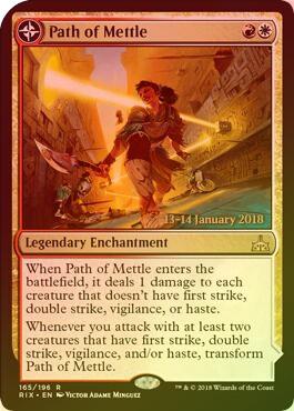 Path of Mettle // Metzali, Tower of Triumph - Prerelease Promo (Foil) (PRIX)