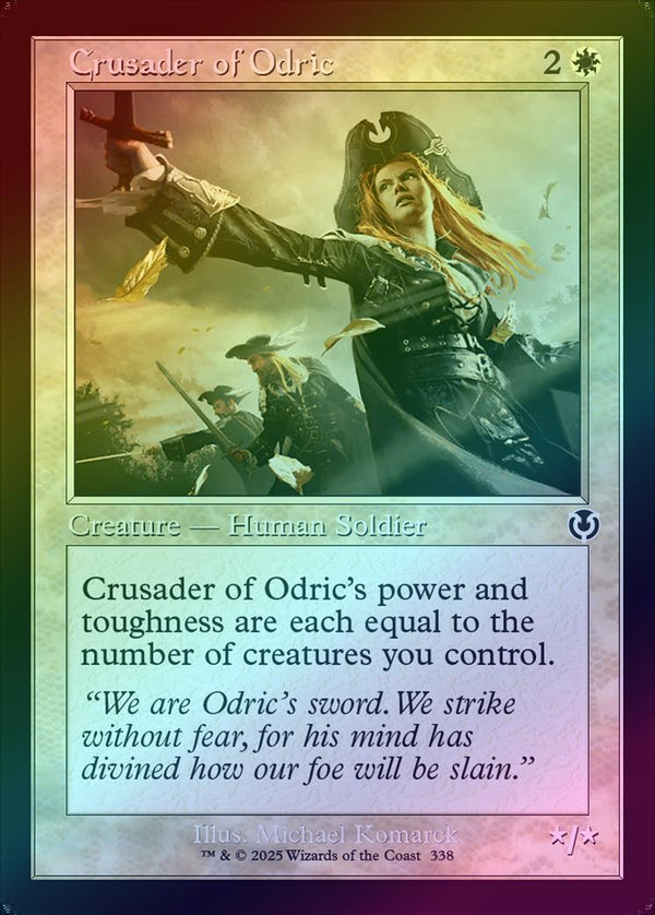 Crusader of Odric - Retro Frame (Foil) (INR)