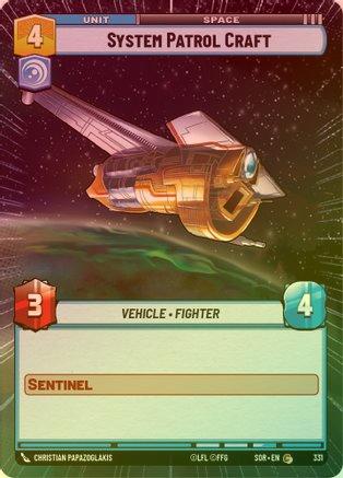 System Patrol Craft (Hyperspace) - 331 - Common (Foil)