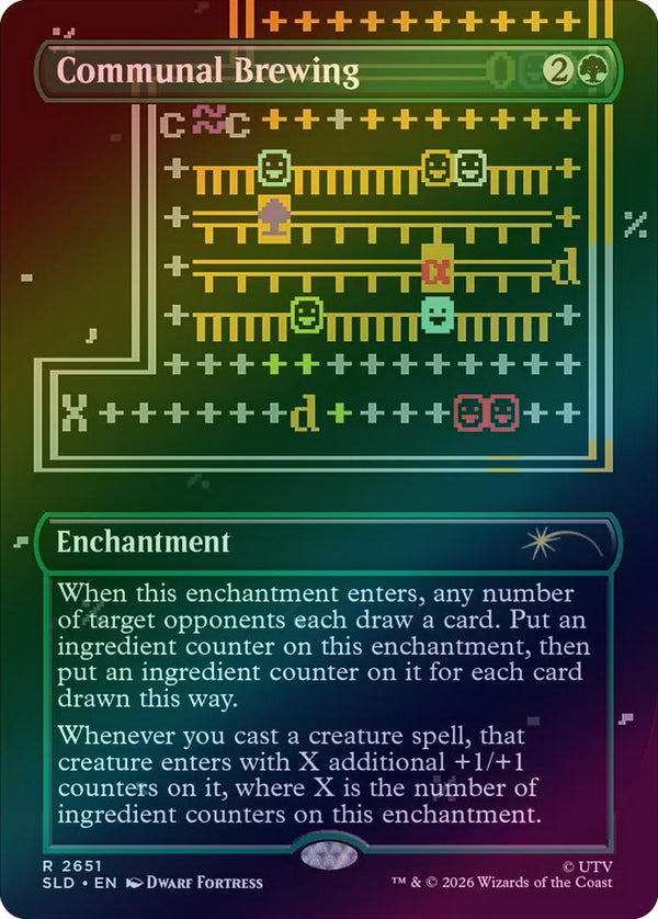 Communal Brewing - Dwarf Fortress: Create New World (Foil) (SLD)