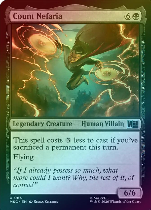 Count Nefaria (Foil) (MSC)