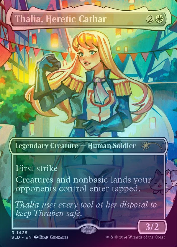Thalia, Heretic Cathar - Pick 'Em And Stick 'Em (Rainbow Foil) (SLD)