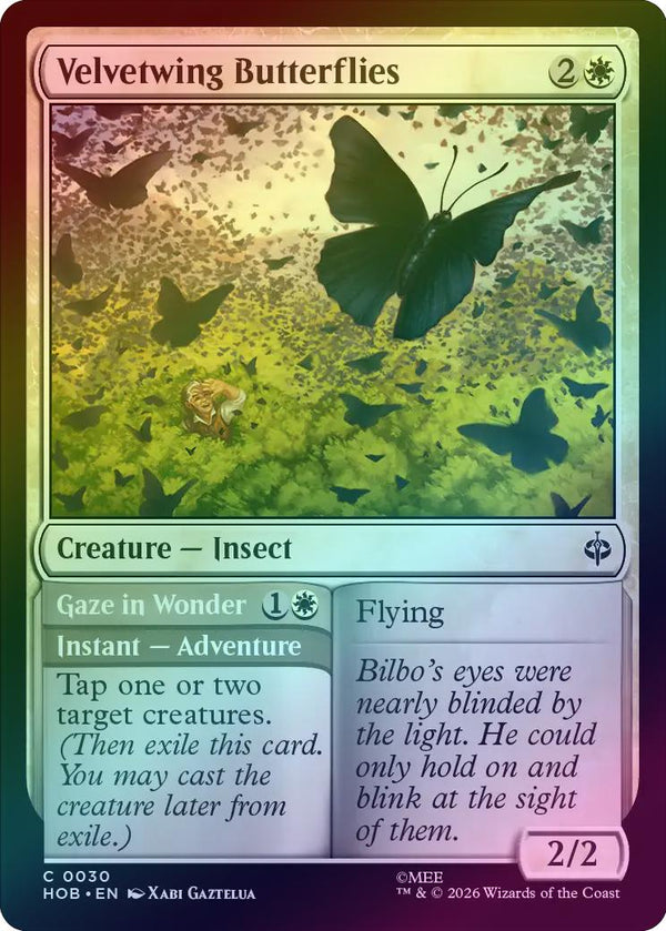 Velvetwing Butterflies // Gaze in Wonder (Foil) (HOB) (Pre-Order)