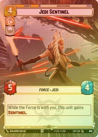 Jedi Sentinel (Hyperspace) - 936 - Common (Foil)