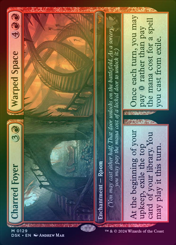 Charred Foyer // Warped Space (Foil) (DSK)
