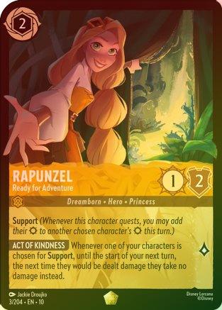 Rapunzel (Ready for Adventure) - 3/204 - Legendary (Foil)