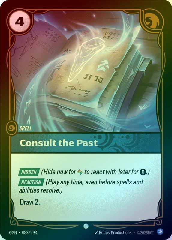 Consult the Past - 083/298 - Common (Foil)