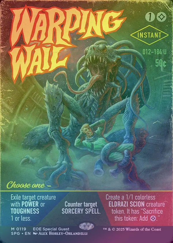 Warping Wail - Borderless (Foil) (SPG)