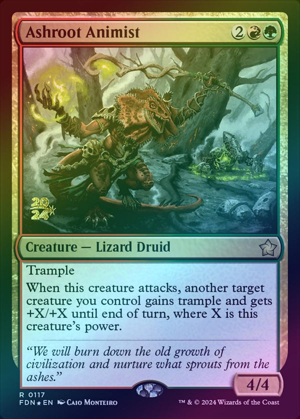 Ashroot Animist - Prerelease Promo (Foil) (PFDN)