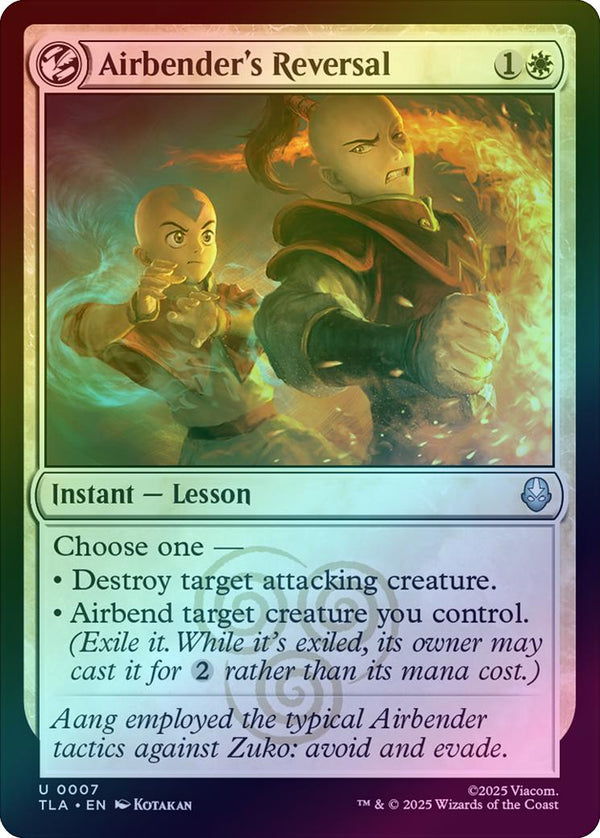 Airbender's Reversal (Foil) (TLA)