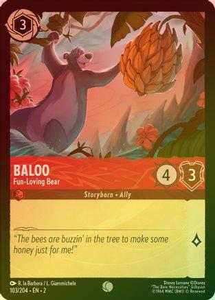 Baloo (Fun-Loving Bear) - 103/204 - Common (Foil)