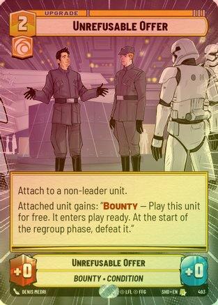 Unrefusable Offer (Hyperspace) - 493 - Rare (Foil)