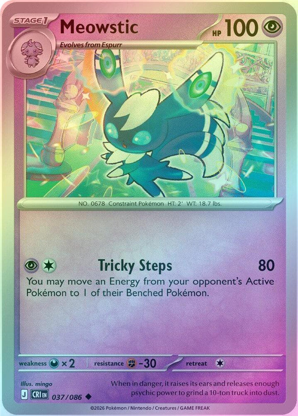 Meowstic - 037/086 - Uncommon - Reverse Holo