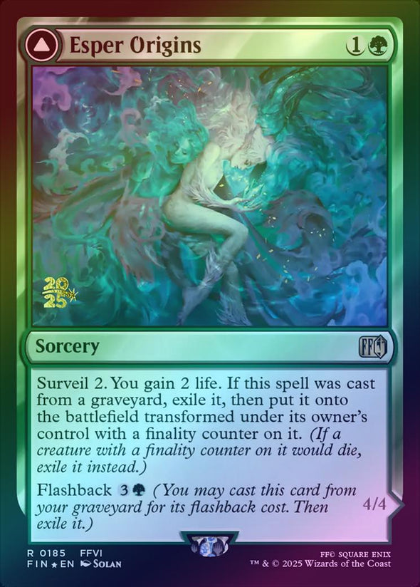 Esper Origins // Summon: Esper Maduin - Prerelease Promo (Foil) (PFIN)