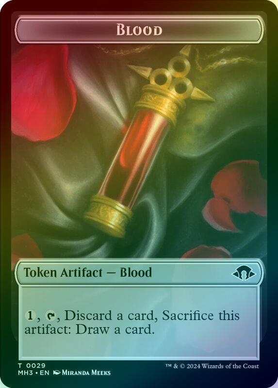 Phyrexian Germ // Blood Token (Foil) (TMH3)