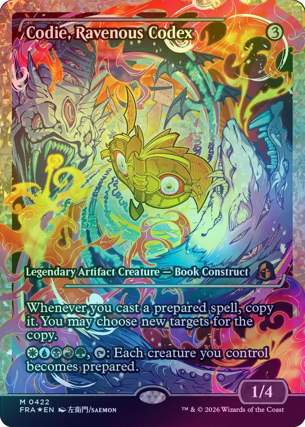Codie, Ravenous Codex - Japan Showcase (Fracture Foil) (FRA)