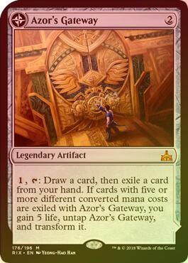 Azor's Gateway // Sanctum of the Sun (Foil) (RIX)