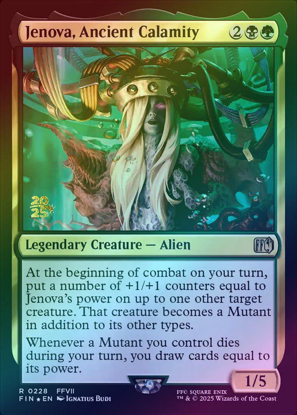 Jenova, Ancient Calamity - Prerelease Promo (Foil) (PFIN)