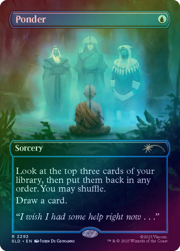 Ponder - ATLA: A Lot To Learn (Rainbow Foil) (SLD)