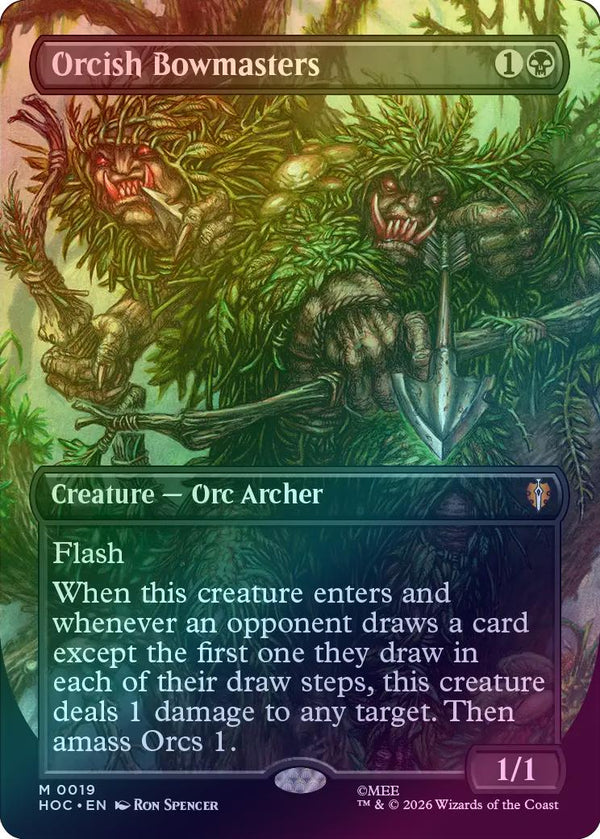 Orcish Bowmasters - Borderless (Foil) (HOC) (Pre-Order)