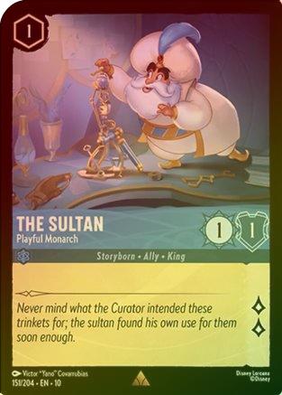 The Sultan (Playful Monarch) - 151/204 - Rare (Foil)