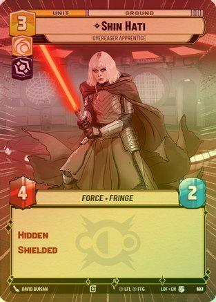 Shin Hati - Overeager Apprentice (Hyperspace) - 923 - Uncommon (Foil)