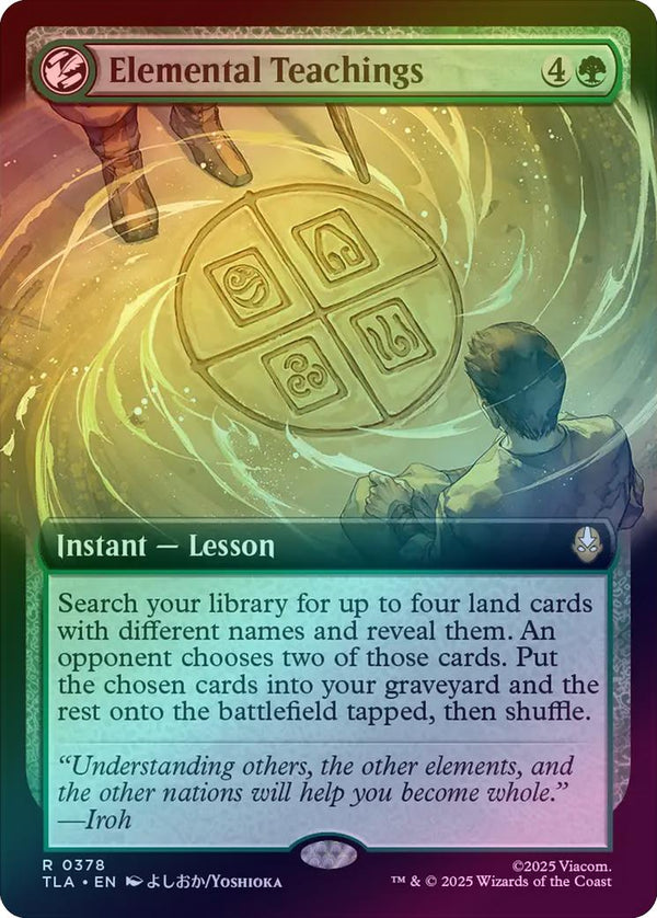 Elemental Teachings - Extended Art (Foil) (TLA)