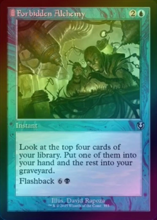Forbidden Alchemy - Retro Frame (Foil) (INR)