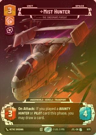 Mist Hunter - The Findsman's Pursuit (Prestige) - 1075 - Uncommon (Foil)