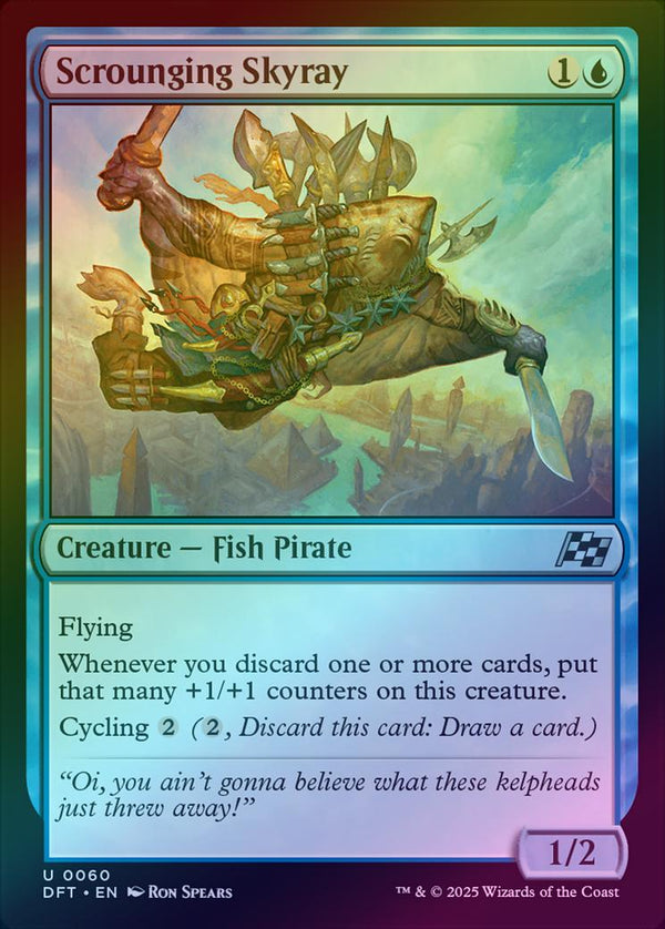 Scrounging Skyray (Foil) (DFT)